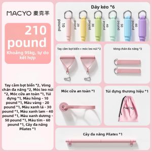 MACYO | Bộ Dây Đàn Hồi Tạo Dáng Và Kéo Dãn Vai