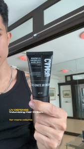 Camou UV Defense Volumizing Hair Cream for Natural Volume & Texture Nourishing with Protection for Sun Damage Non-Greasy