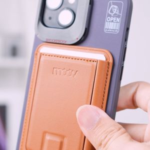 [12.12 เซลส่งท้ายปี] Moov ST02 Magnetic Wallet & Stand ขาตั้งโทรศัพท์ แม่เหล็ก ที่ใส่บัตรติดโทรศัพท์ พับเก็บได้ Card holder กระเป๋าใส่บัตร snap on