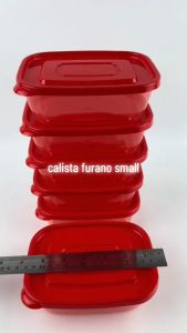 Toples Plastik Kotak Calista Furano: Set 6pcs Food Container & Food Storage