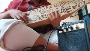 KALLA Speaker Amplifier Gitar listrik akustik Mini Elektrik 5W MA