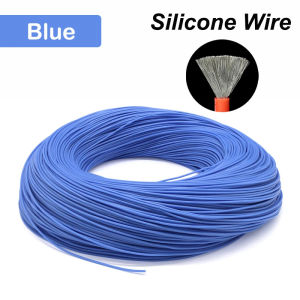 3m-10m 30AWG ~ 8AWG Flexible Silicone Wire High Temperature Battery Automotive Copper Wire Ultra Soft Heat-resistant Cable