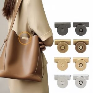 New Seamless Concealed Fastener Metal Magnetic Button Suitable for Handbag Wallet Shoulder Bag Clothing DIY Craft Accessories