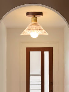 DGY | French Vintage Corridor Light Glass Ceiling Lamp