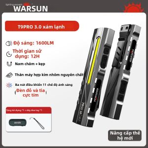 WARSUN | Đèn Pin Sạc Đủ Sáng Di Động