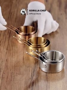 Chén chấm kiểu Hàn Quốc GORILLA CHEF inox 304 cao cấp và sang trọng