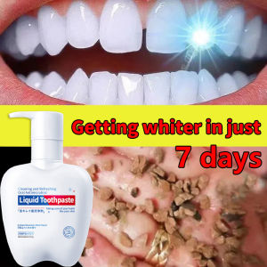 Whitening toothpaste whitening products mouthwash toothpaste whiten teeth clean teeth reduce yellow stains on the tooth surface inhibit fungi freshen breath provide oral care eliminate bad breath [100% effective] 20g
