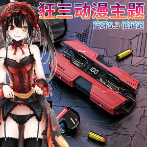 Low Latency Wireless Bluetooth Anime Earphones Thirteenth Theme Four Seasons Goddess Wife Collectible Digital Electronics