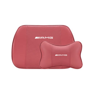 หมอนรองคอสำหรับเบาะนั่งแบบสปอร์ตสำหรับรถเมอร์เซเดสใหม่ AMG GT50 GLC43 A45 C63 ขนาดใหญ่ G ผ้าฝ้าย ใยสังเคราะห์ รองรับหลัง ใช้ได้ทุกฤดู