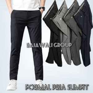 Celana Kantor Formal Pria Slimfit Bahan Dasar Kain WOLL 27 Sampai 38
