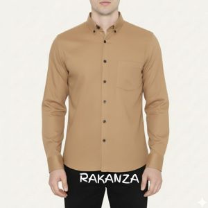 Kemeja Hitam Polos Pria | Kemeja Formal Hitam Putih Kemeja Polos Pria Dewasa Lengan Panjang