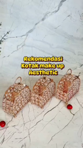 Tempat Make Up / Tempat Kuas Brush / Tempat Penyimpanan Pensil / Tempat Sendok Garpu / Home Decoration