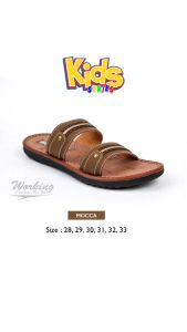 Working Sneakers For You Sendal Anak Cowok Selop Code KDZ- Ban 2 Size 28-32