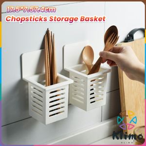 KLIMO Chopstick Holder Spoon Storage Rack Japanese Style Plastic Kitchen Tableware Organizer