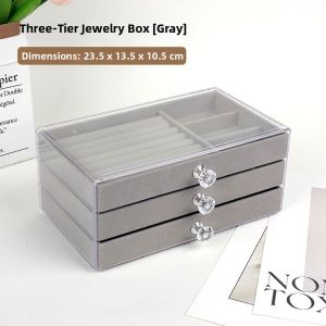 Five Layer Drawer Style Acrylic Jewelry Box