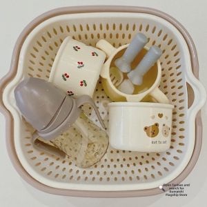 gumahus | Baby Bottle Cleaning Disinfecting Draining Basket Multipurpose Storage
