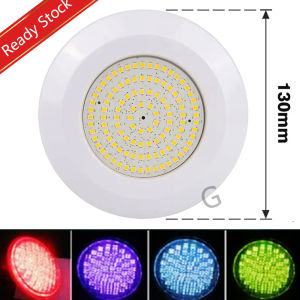 โคมไฟสระว่ายน้ำบางพิเศษ13Cmโคมไฟสระว่ายน้ำกันน้ำได้โคมไฟสระว่ายน้ำ12W/18W โคมไฟติดผนัง RGB DC12V โทรศัพท์ Tuya ควบคุม WIFI IP68เพลงท่อ Piscina โคมไฟกันน้ำไฟ LED