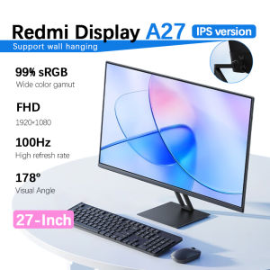 Xiaomi Redmi Display Monitor 27 inches 1080P FHD IPS 100Hz Low Blue Light Monitor Ultra Slim PC Gaming Display Screen电脑显示器