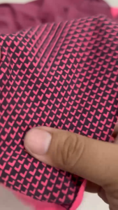 Vải - Vải Thun Cotton Đỏ In Họa Tiết Khổ 1m8 - Dày Vừa Giãn 4 Chiều Mềm Mại