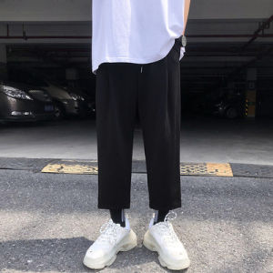 กางเกงยีนส์ทรงหลวมสไตล์ฝรั่งเศสสำหรับผู้ชาย กางเกงขายาวทรงตรงลายพราง กางเกงขายาวทรงลำลองสำหรับเล่นกีฬากลางแจ้ง