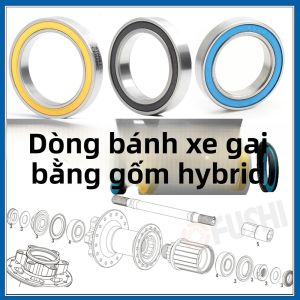 1 Chiếc 6805 Lai Gốm Vòng Bi ABEC-5 25x37x7mm Cho 6801 6802 6803 6804 6806 6900 Series Vòng Bi Độ Chính Xác Cao