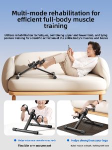 Home Use Rehabilitation Exercise Bike Indoor Fitness Equipment for Elderly Pedal Cycling Machine Adjustable Resistance