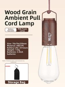 ANLOOK | Portable Camping Lantern Outdoor Lighting Decor Super Long Battery Life
