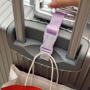 Travel Bag External Buckle Multi-Function Luggage Outdoor Backpacking Bag Expansion Accessories Carabiner Hook Outdoor Gear