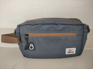 Tas Selempang Sling Bag Hand Bag Pouch Bag Pria Wanita Polos Multifungsi Hitam 911