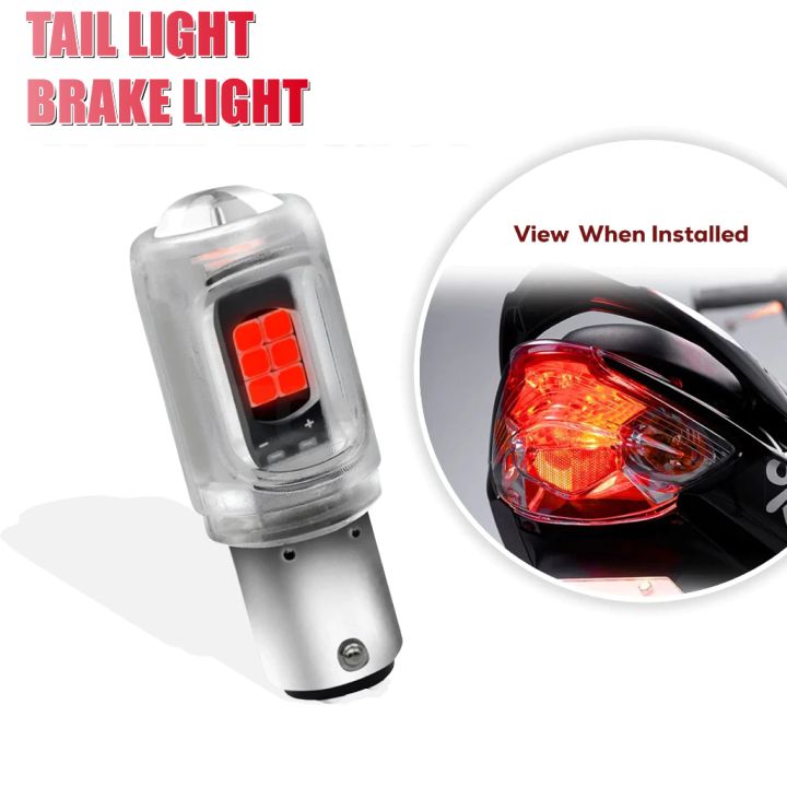 Germany Motorsports Motorcycle LED Rear Light Brake Light Number Plate Light Triangle E-Approved Black (Stealth, Without Holder Germany Motorsports Motorcycle LED Rear Light Brake Light Number Plate Light Triangle E-Approved Black (Stealth, Without Holder