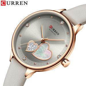 CURREN 9077 Luxury Fashion Womens Watch Waterproof Quartz Watch Leisure Simple Belt Wristwatch for Ladies Best Gift Girlfriend
