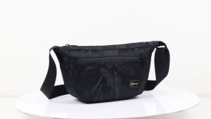 LAZ115) High Quality Water Resistant Medium SNIPER Half Moon Sling bag Crossbody bag shoulder bag waterproof zipper cover