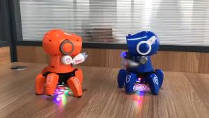 Popular six-claw robot childrens electric intelligent singing and dancing robot boy and girl toys