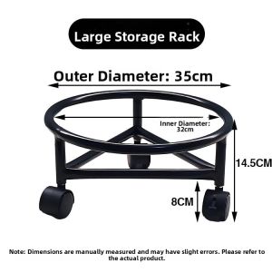Reinforced Mobile Swivel Heavy-Duty Storage Rack