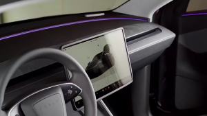 For Tesla Model 3 Y YL Juniper Highland 2026 Central Control Display Screen Protect 16-inch Silicone Protective Frame Edge Cover
