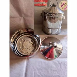 DANDANG NASI 1kg SABLUKAN STAINLES TEBAL BISA COD