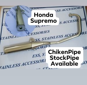 Supremo ChikenPipe...Doble Elbow  Made of stainless