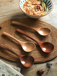 SHELI | Beechwood Multipurpose Soup Spoon Long Handle