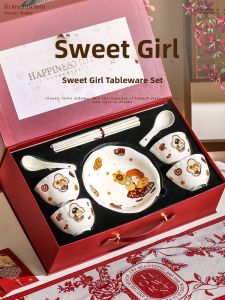 Mr.Snail | Ceramic Tableware Set for Gift