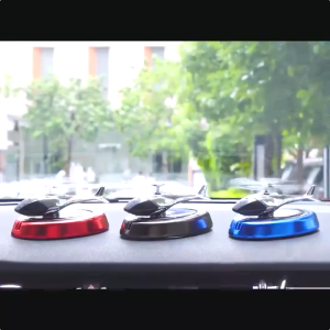 Car Air Freshener Helicopter Solar Propeller Rotating Aroma Diffuser Car Styling Fragrance Decoration Auto Interior Accessories