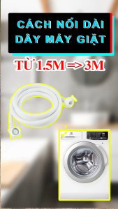 Dây cấp nước máy giặt (dây xịn chịu áp lực)