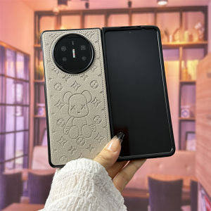 Leather Fashion Printing Phone Case Mate X Series Anti-drop New Model