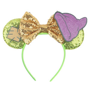 Herocross | Disney Mickey Minnie Ear Headband Mermaid Princess Holiday Party Headband EARS COSTUME Cosplay Plush Adult/Kids Christmas Gifts