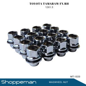 TOYOTA TAMARAW FX MAG WHEEL NUT LUG NUT OPEN TYPE RH 12x1.5 MT-1020