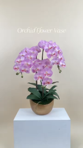 Akara Dokmaii กระถางกล้วยไม้ประดิษฐ์ ดอกไม้ปลอมสวยๆ