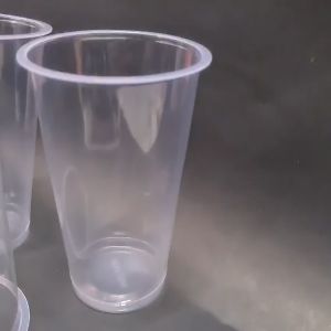 1 DUS 1000 pcs GELAS 22 oz PLASTIK CUP 22oz SIP DATAR GROSIR