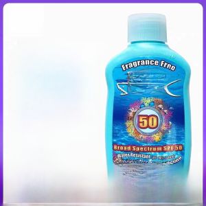 ReefSafe Professional Diving Ocean Coral Friendly Sunscreen SPF50 Beach Surfing LANDSHARK Non-Oxybenzone Universal Body Lotion