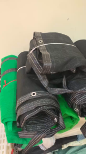 (Tấm sẵn đóng khoen khổ 2M-3M-4M)LƯỚI DỆT KIM ĐÀI LOAN MAY VIỀN ĐÓNG KHUYche nắngcản tia UVcực tím.