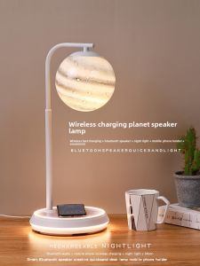 Superior Sound Quality Bluetooth Speaker With Night Light Wireless Charging