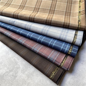 Vải Áo Vest Mùa Xuân Hè Chống Nhăn Thoải Mái Thiết Kế Cao Cấp Vải Vải Sợi Nguyên Chất Phong Cách Anh Thiết Kế Giản Dị